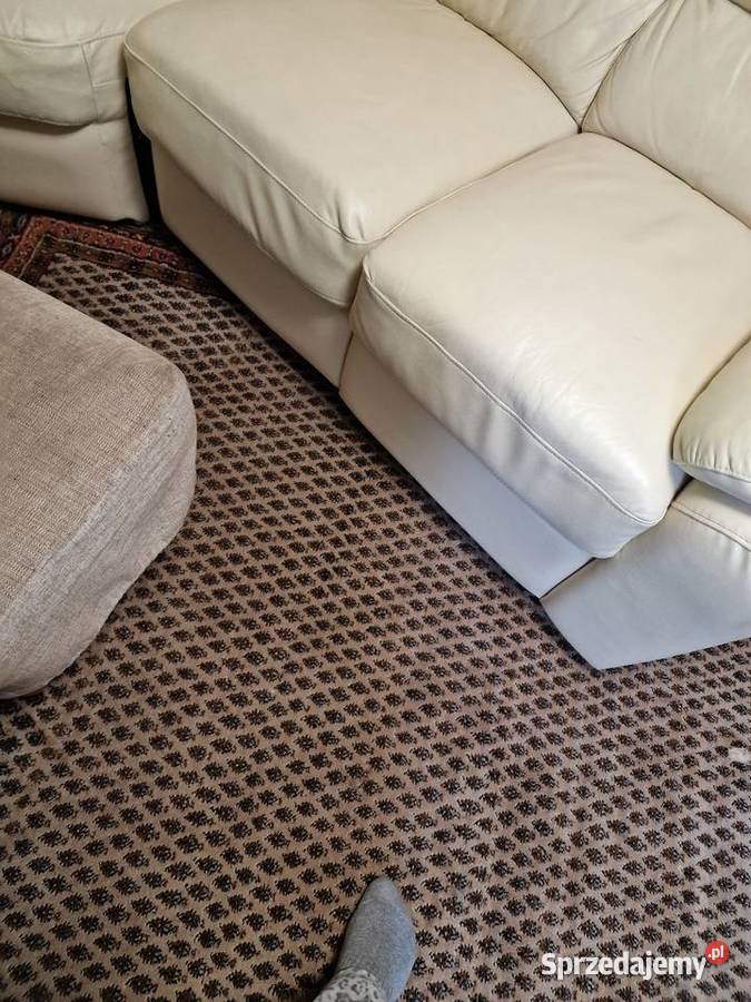 Narożna sofa ze skóry Pisz