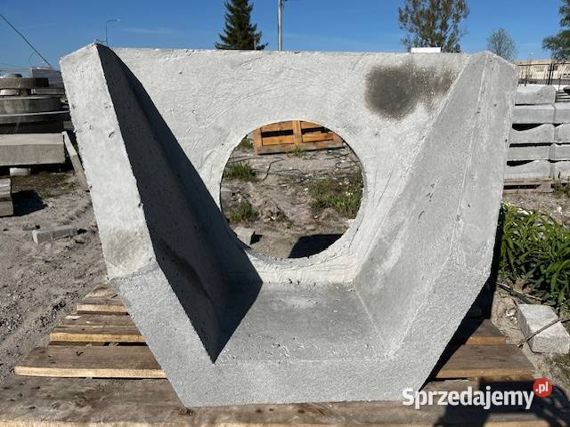 przyczółek murek czołowy do rur fi300 śląskie Zawiercie