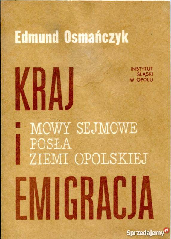 KRAJ I EMIGRACJA MOWY SEJMOWE POSŁA ZIEMI Włocławek