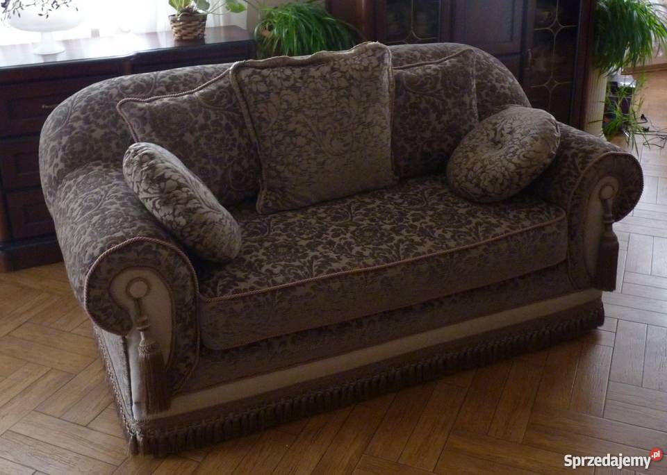 Komplet wypoczynkowy Greta sofa kanapa pufa świętokrzyskie