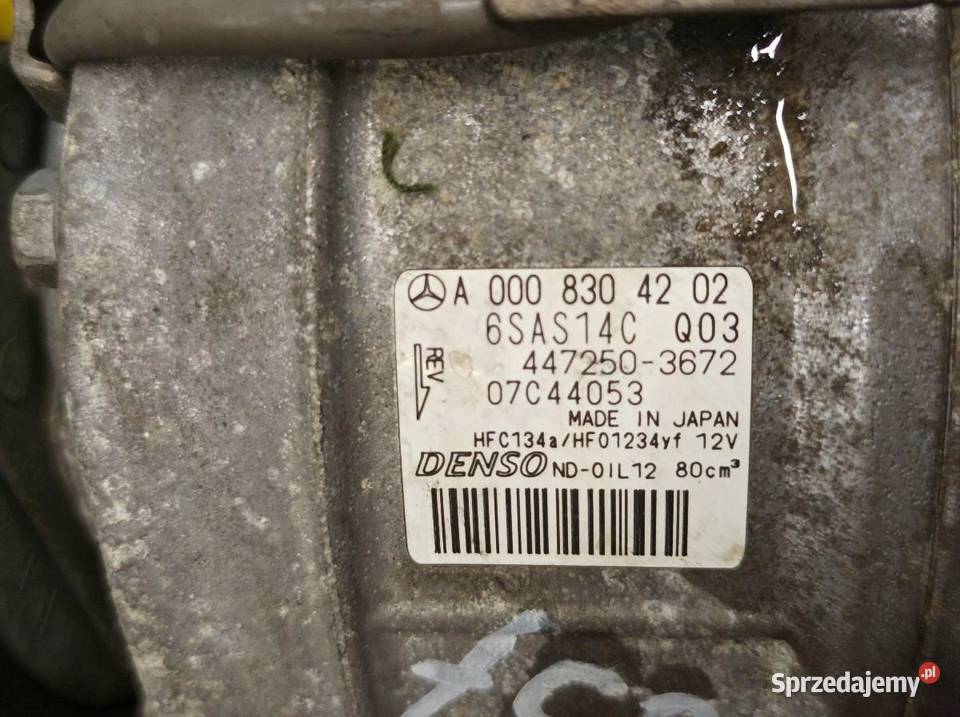 SPRĘŻARKA KLIMATYZACJI A0008304202 20 CGI 45 AMG