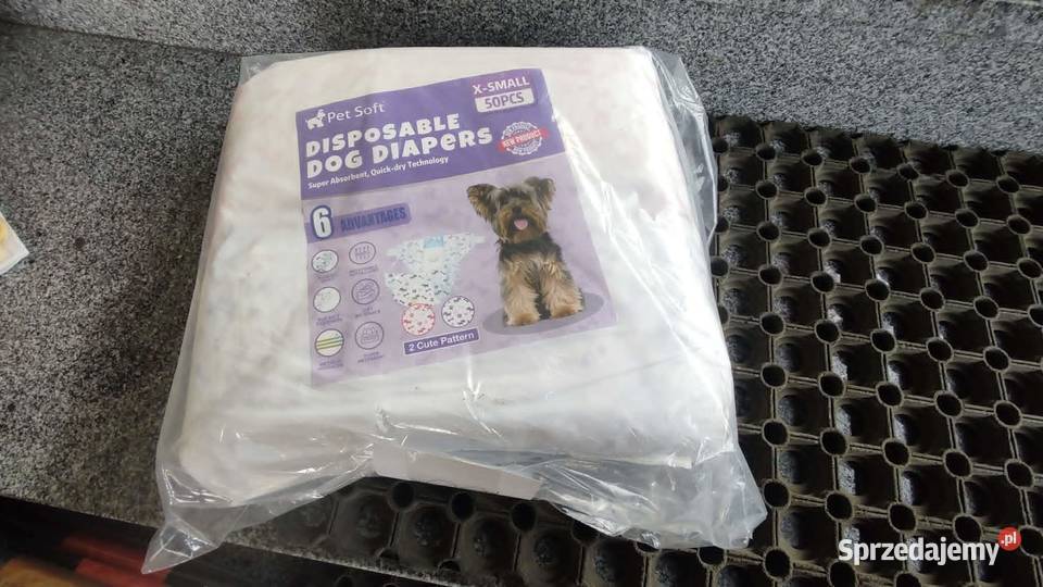 jednorazowe pieluchy psów marki Pet Soft w Książ Wielkopolski