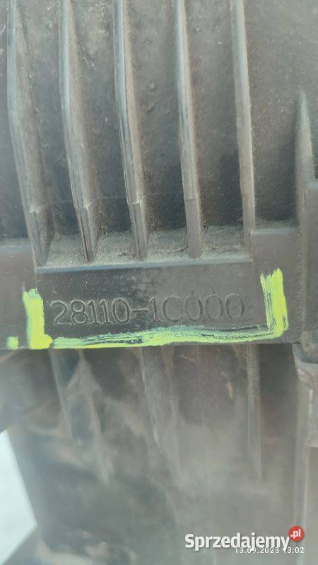 OBUDOWA FILTRA POWIETRZA HYUNDAI GETZ 0209 11 OE Włoszczowa