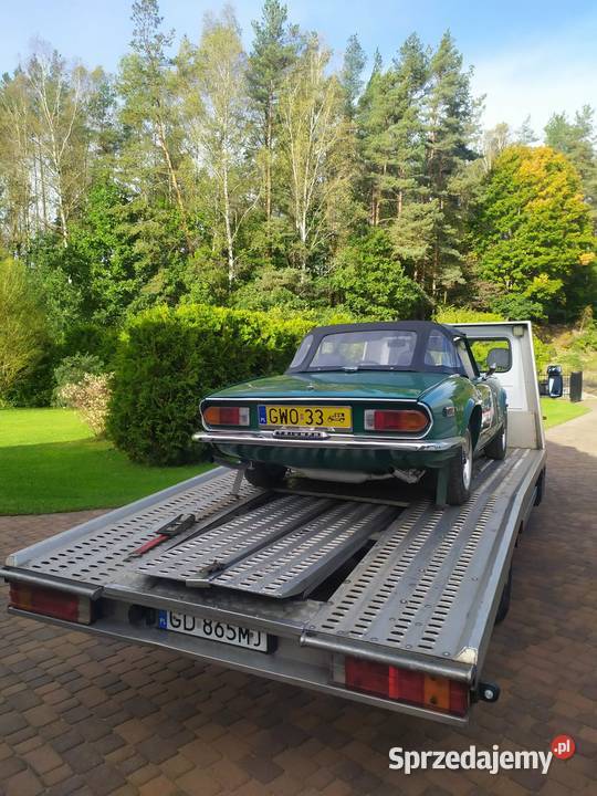 Triumph Spitfire 1971 zabytkowy nieuszkodzony Samochody osobowe Brodnica