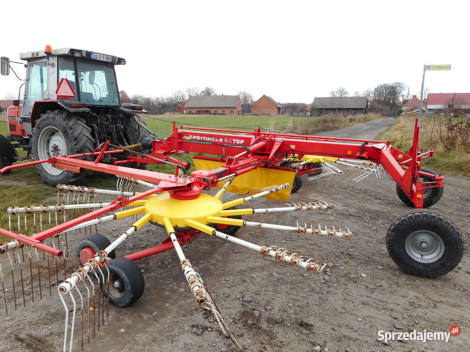 Zgrabiarka Karuzelowa POTTINGER EuroTop 770A śląskie Lubliniec