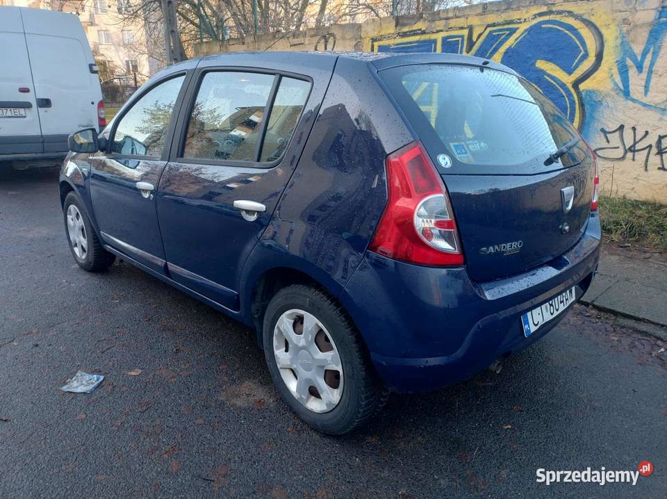 DACIA SANDERO LPG FABRYCZNY KLIMA Toruń sprzedam