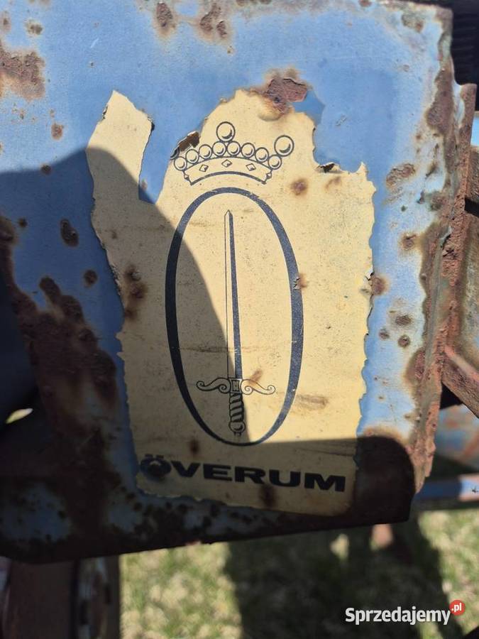 Pług zagonowy overum 4 skibowy 31 duzy wysoki Majdan Górny