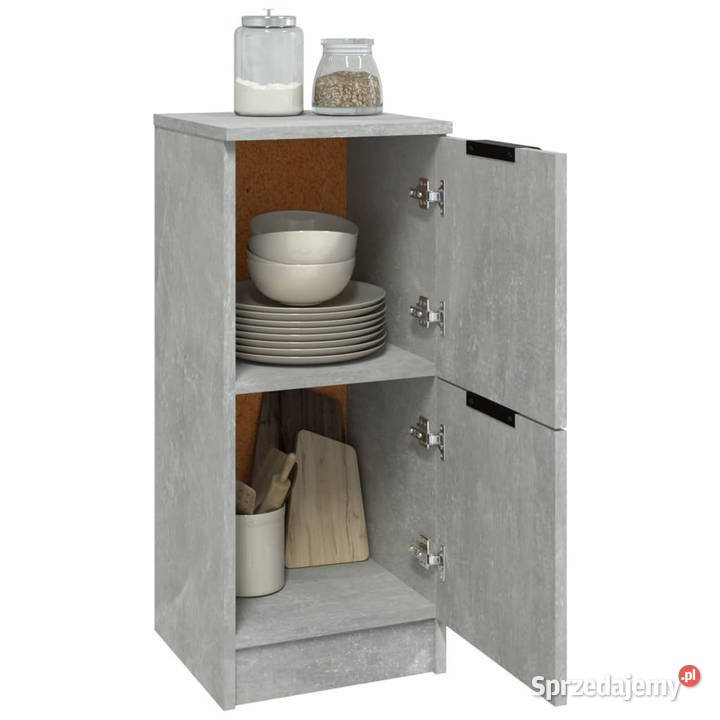 Szafka szarość betonu 30x30x70 materiał Warszawa