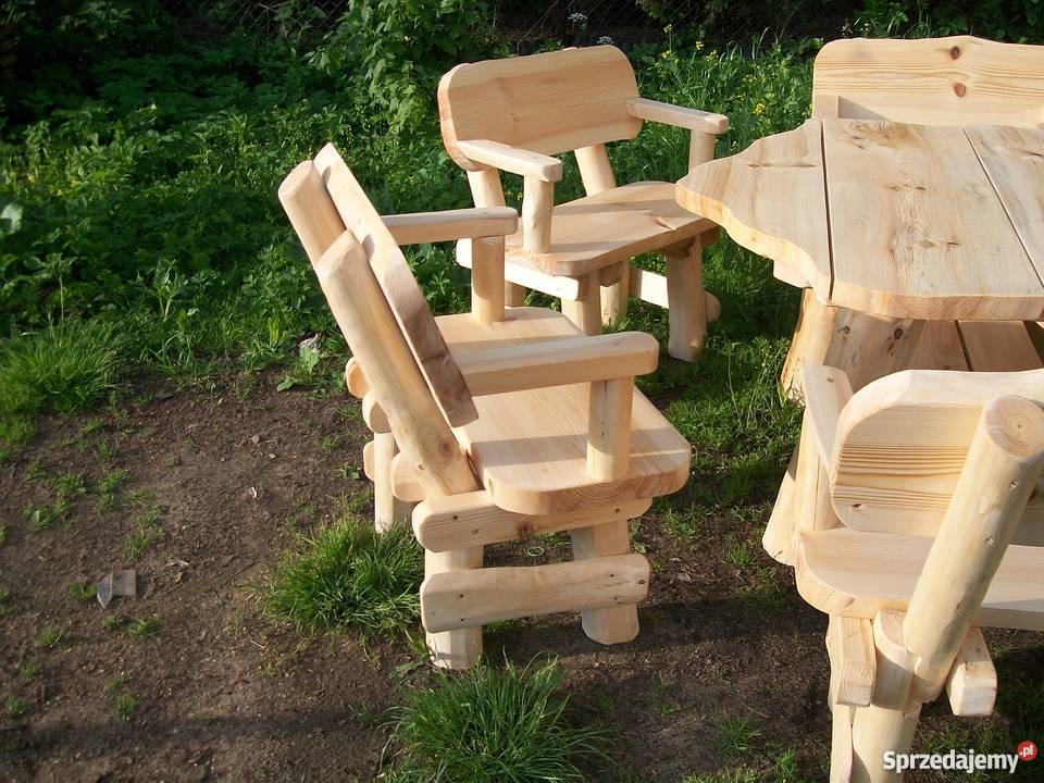 Meble ogrodowe Woźniki