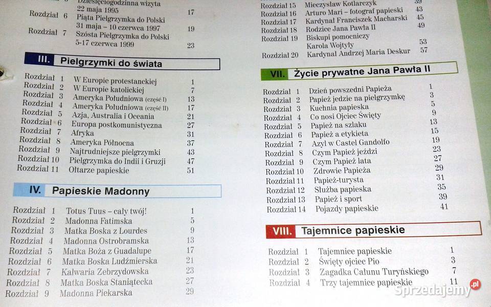 Jan Paweł II Kolekcja 16 ksiąg kolekcji Chełm