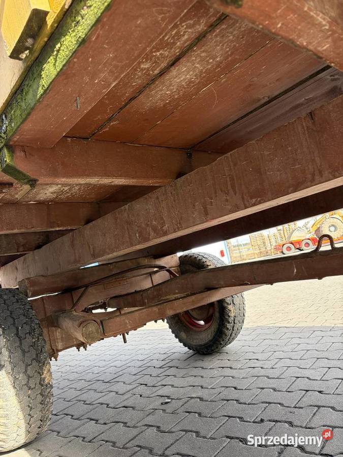 Przyczepa rolnicza burtowe lubuskie
