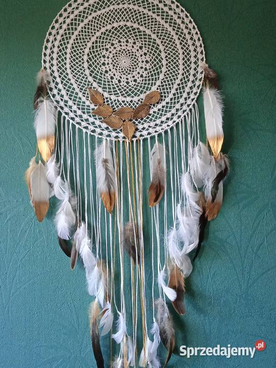 BIAŁO ZŁOTY ŁAPACZ SNÓW Piła