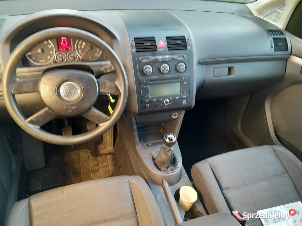 VW Touran 20FSI 150 z de climatronic zadbany alu benzyna Szamotuły