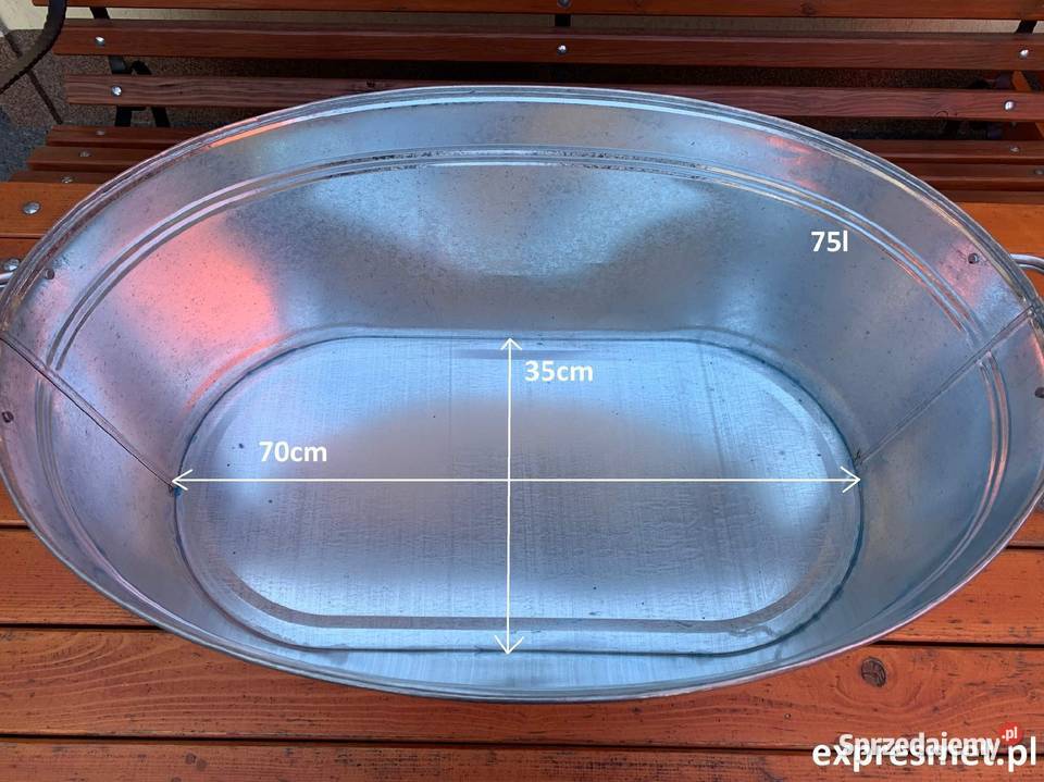 WANNA OWALNA ocynkowana MISA balia miednica Kraków