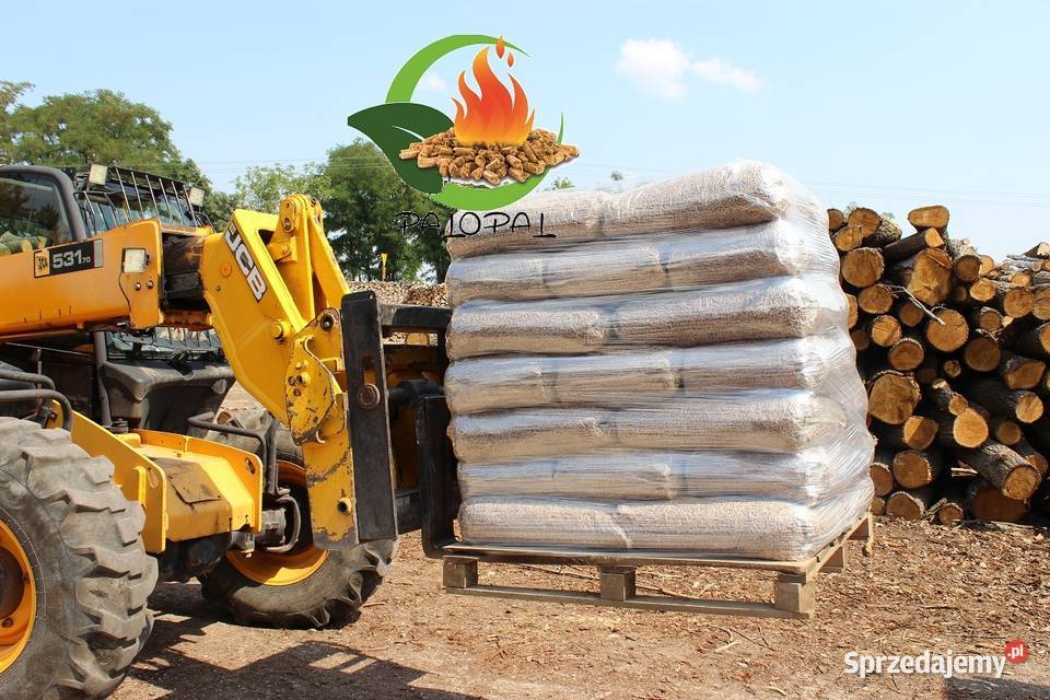 Pellet dębowy 6mm ŁódźSpełnia normy A1 Opał