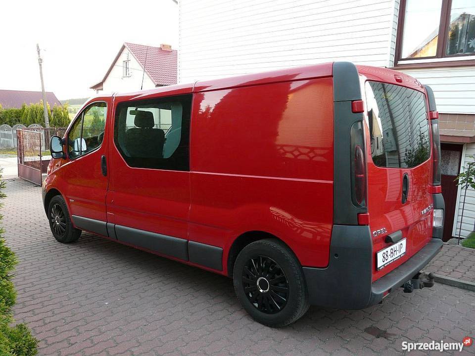 OPEL VIVARO 19 DTI długi long osób Holenderka immobilizer Kielce