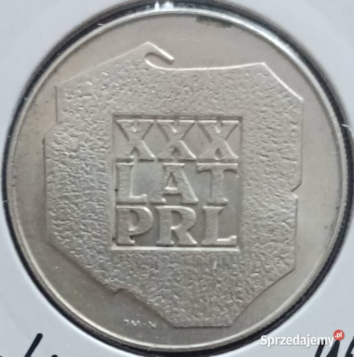200 XXX Lat PRL 1974 r Mapka 4 mennicze wielkopolskie Konin
