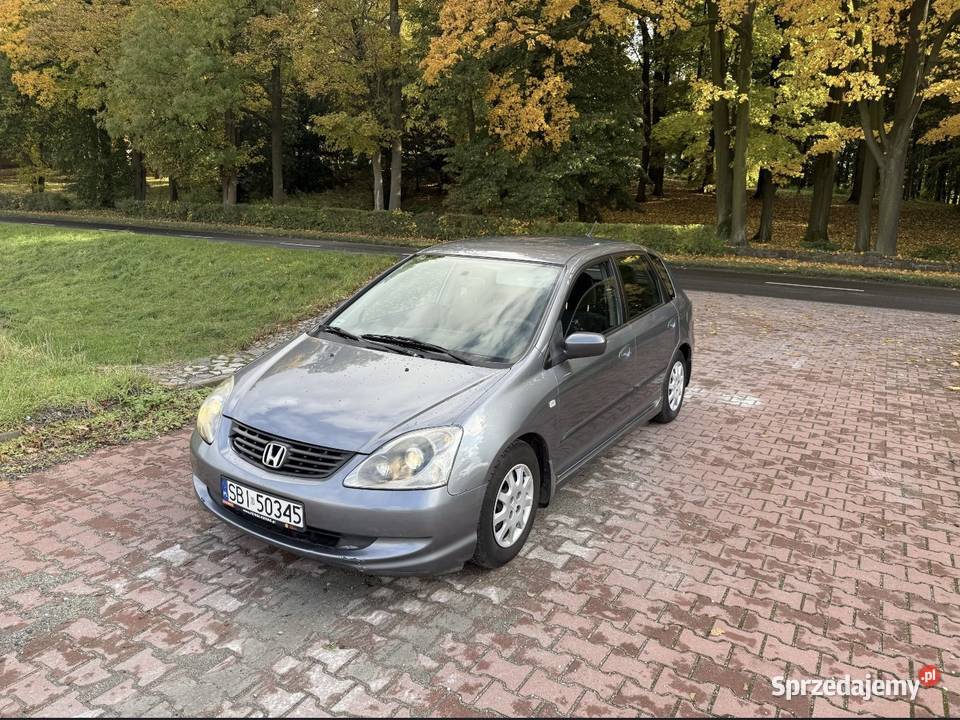 Honda Civic 5d 14 Vtec Zadbana 2005 LIFT Honda śląskie Rydułtowy