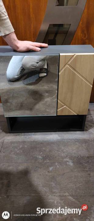 SZAFA Z LUSTREM IRMA ANTRACYT VICCO Książ Wielkopolski sprzedam
