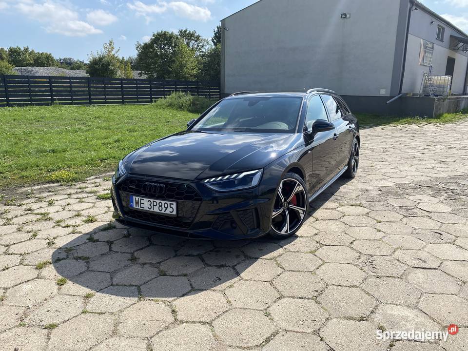 Audi A4 S line black edition 20 benzyna 265 Łomża