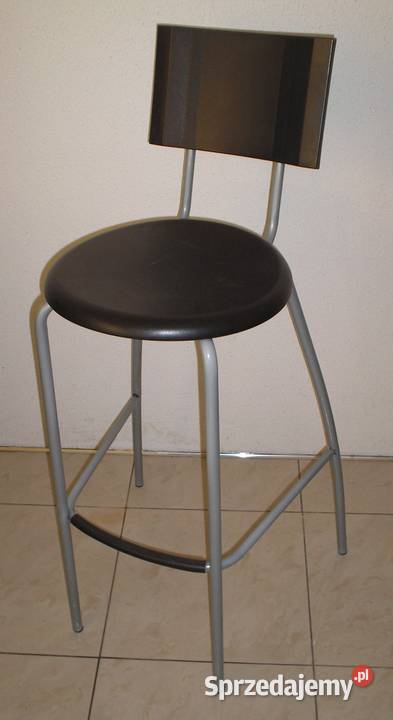 Hoker stołek barowy czarny używany Kraków