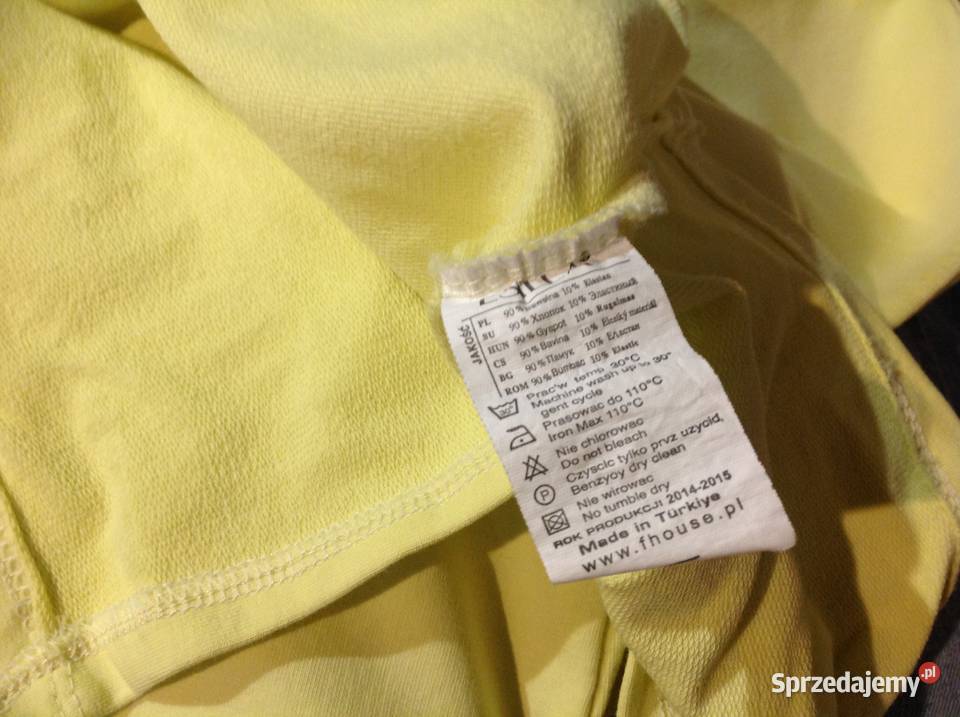 Spódnica Żólta Ołówkowa Damska ESILLA S Ołówkowa  lubuskie Nowa Sól