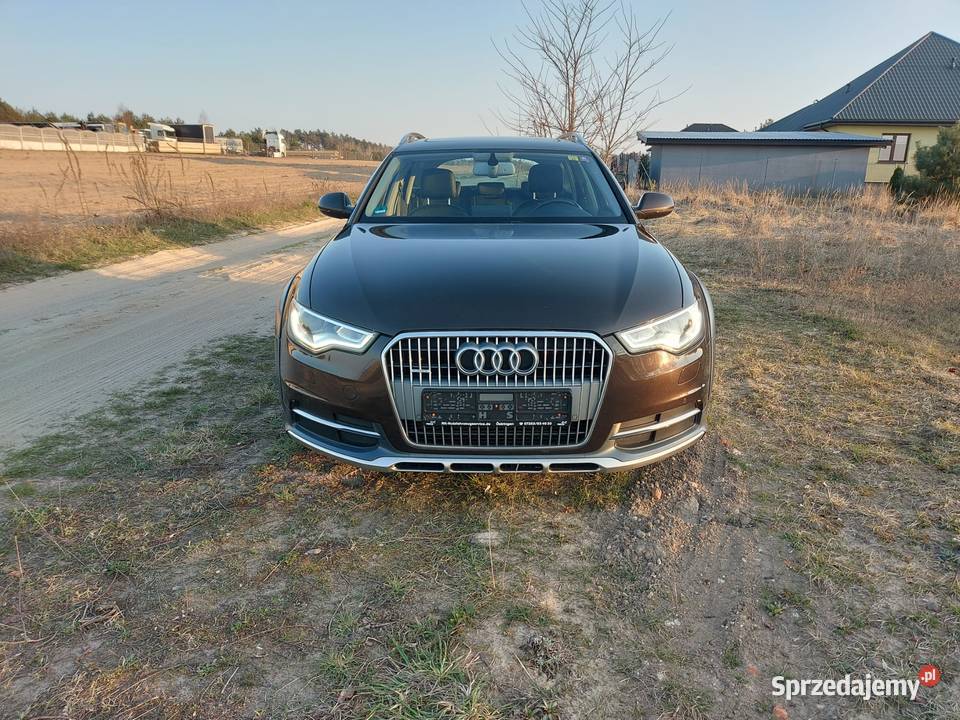 Audi A6 Allroad bezwypadkowe Rok produkcji 2014 Ozorków