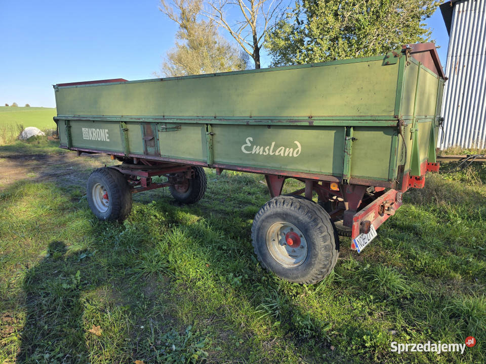 Przyczepa wywrotka KRONE 90 ZK ładowność 5700 Rolnictwo Czerkiesy sprzedam