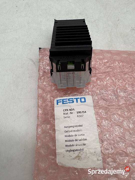 Festo CPX4DA 195754 Moduł wyjść Warszawa