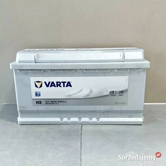 Akumulator 100Ah 830A VARTA Silver Dynamic H3 Tychy sprzedam