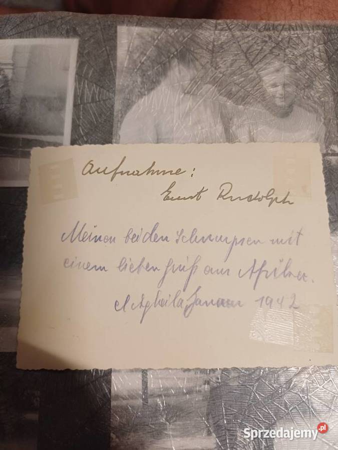 Album rodzinny leutnant Joaeph Welling 3 Rzesza Lublin