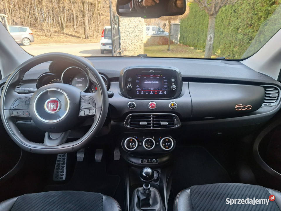 Fiat 500x 16 SDesign Cross Look VAT marża Siewierz sprzedam