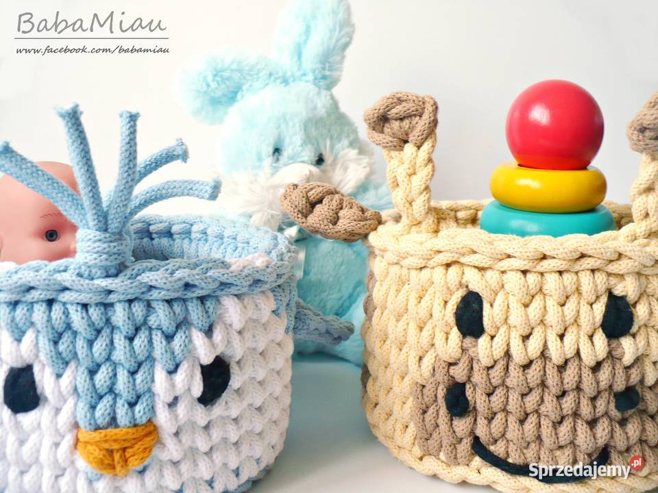 Koszyki organizery dzieci na zabawki ZWIERZĄTKA Bydgoszcz