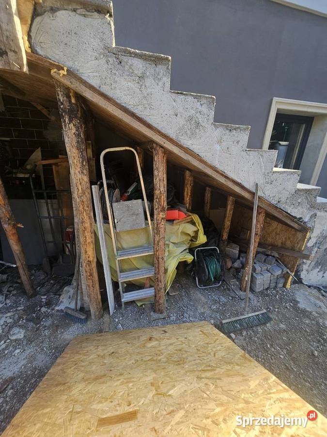 Sztyce podpory drewniane słupki ogrodzeniowe Zielona Góra