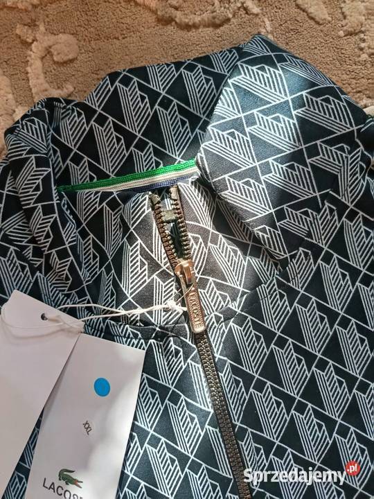 Komplet dresowy Lacoste Monogram M regular fit niebieski podlaskie Białystok