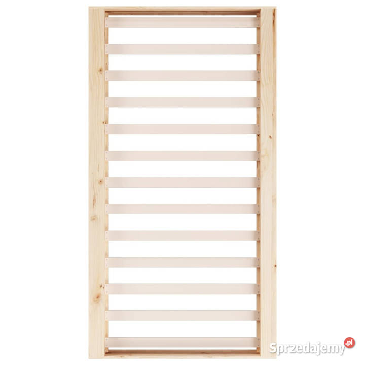 Rama łóżka lite drewno 75x190 WM820696 192cm Warszawa