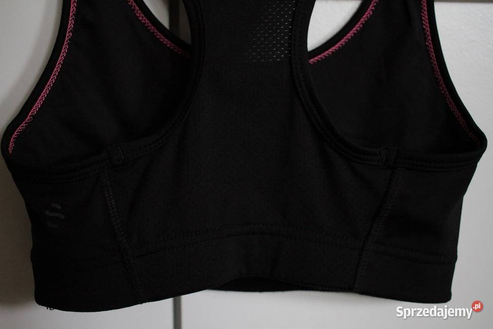 Czarny top sportowy HM xs 34 sport fitness H&M Inowrocław