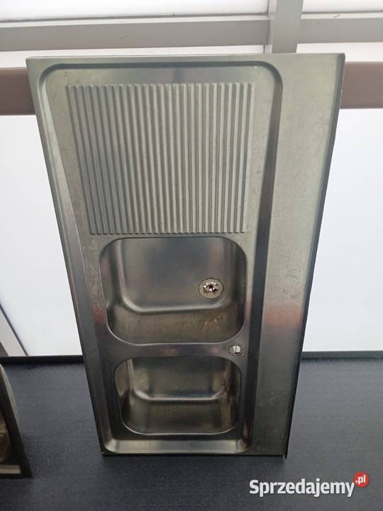 Zlewozmywak dwukomorowyaluminiowy z ociekaczem 2 zachodniopomorskie