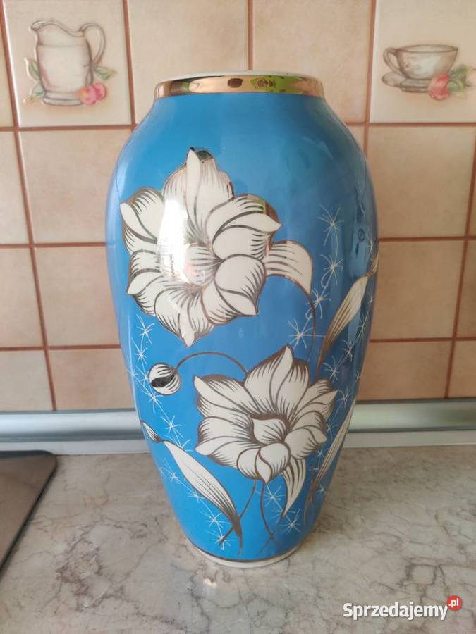 Wazon niebieski Chodzież Myszków