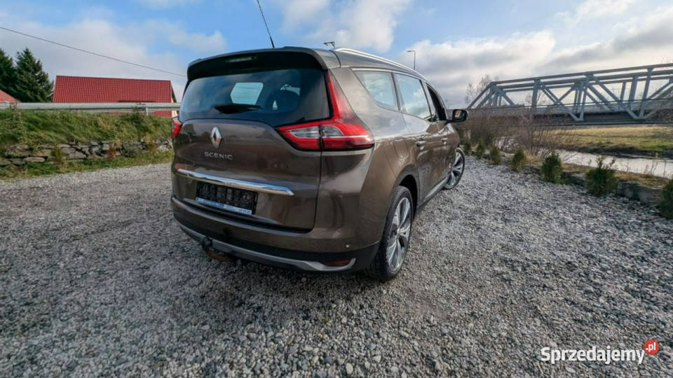 Renault Grand Scenic kamera masaże bogata wersja brązowy Kamienna Góra sprzedam