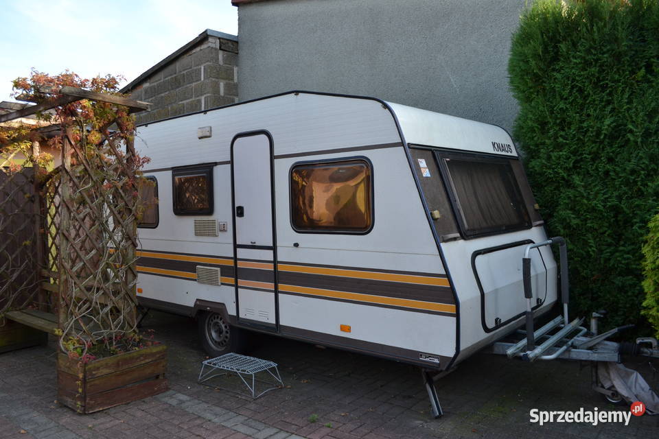 Przyczepa Kempingowa KNAUS SDWIND z 1990 roku podlaskie Mońki sprzedam