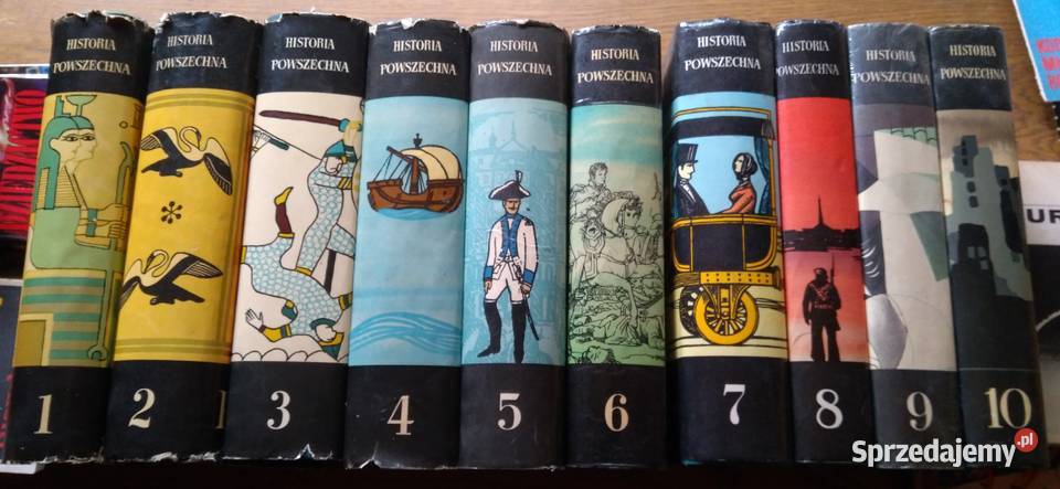Historia Powszechna w 10 tomach sprzedam