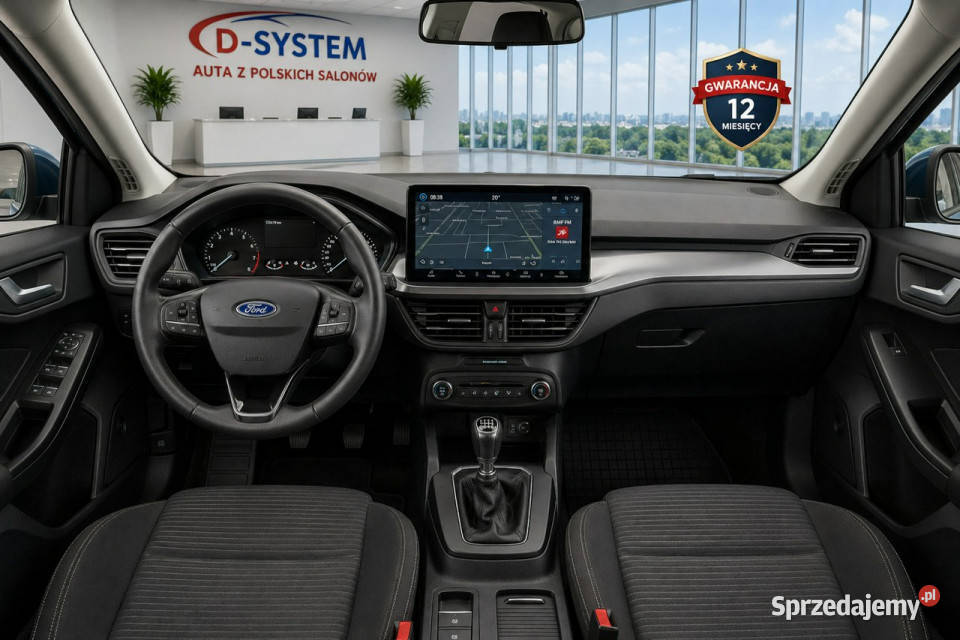 Ford Focus 2023 Salon Polska 1Właściciel gniazdo USB Białystok sprzedam