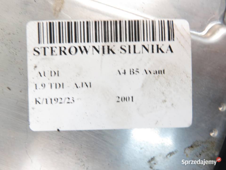 STEROWNIK AUDI A4 B5 19 TDI 038906019BR osobowe Komputery
