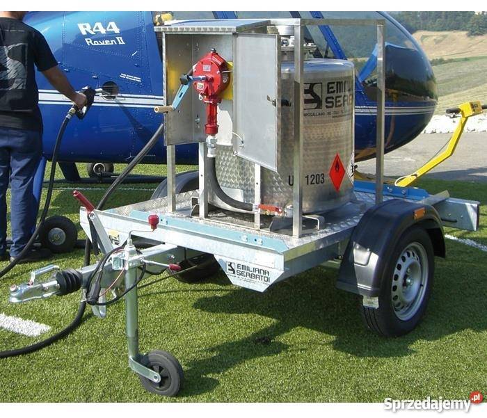 Zbiornik mobilny do paliwa Traspo Inox 330L Kraków sprzedam