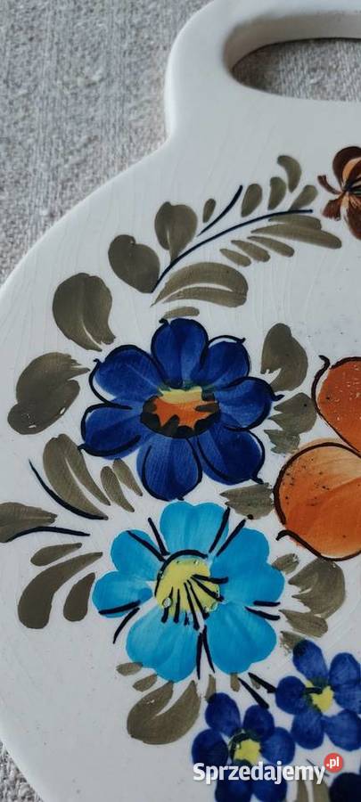 Puszka pojemnik deseczka fajans Włocławek PRL Błotno sprzedam