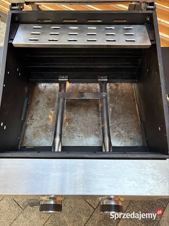 Grill gazowy Barney Barbecue 2 palniki żeliwny Góra Bałdrzychowska-Kolonia