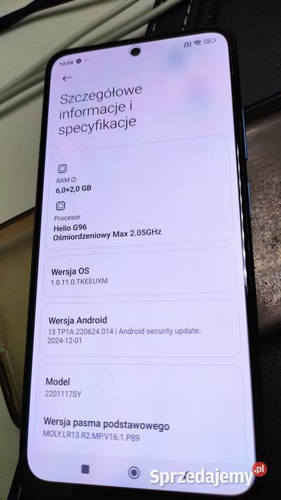 Telefon Xiaomi Redmi Note 11S 664GB Xiaomi Tomaszów Lubelski