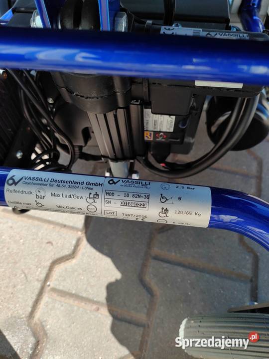 Wózek inwalidzki elektryczny multipozycyjny Milanówek