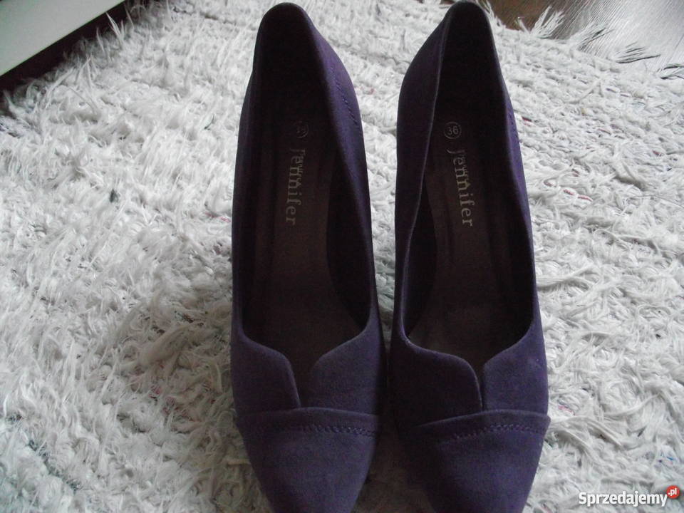 JENNIFER ZAMSZOWE SZPILKI W KOLORZE LAWENDY r 36 Inna marka Piła